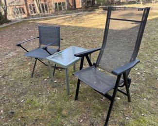 Outdoor Chairs, Outdoor Table