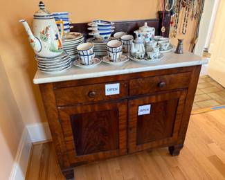 Tea Sets, Beaded Necklaces