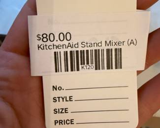 KitchenAid Stand Mixer (A)