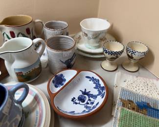 Egg Holders, Mugs