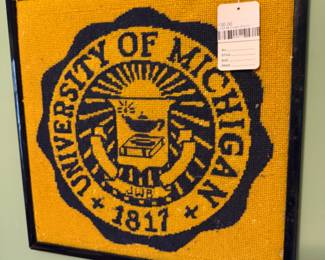 U Of M Cross Stitch