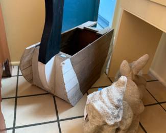 Cement Elf Figure