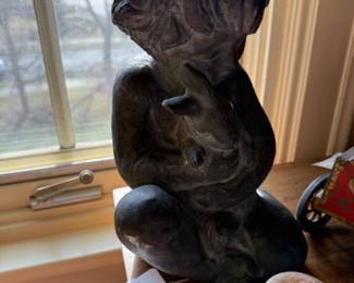Hen-Feathers Figure