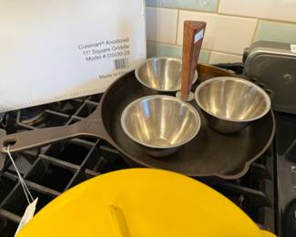 Smithey Cast Iron Skillet