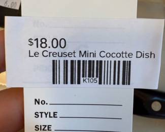 Le Creuset Mini Cocotte Dish
