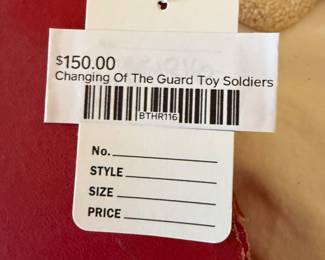 Changing of the Guard Toy Solidiers