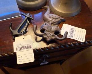 Cast Iron Door Knocker, Cast Iron Wall Hook
