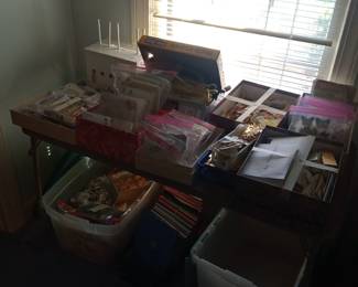 Crafting/Scrapbooking supplies