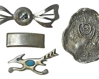 Sterling Silver Pin More