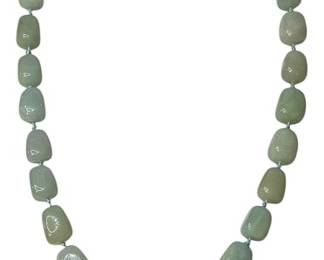 Vintage Silver Jade Carnelian Bead