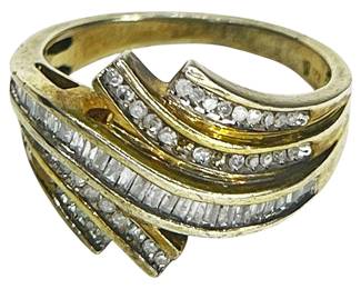 Sterling .925 Rhinestone Ring