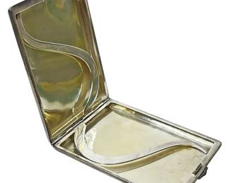 Sterling Silver Cigarette Case