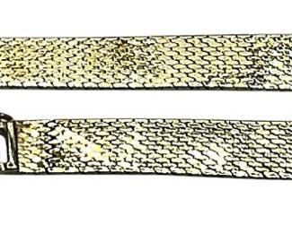 14K Gold Watch Band