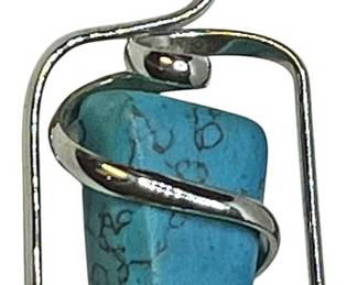 Stainless Steel Free Form Pendant