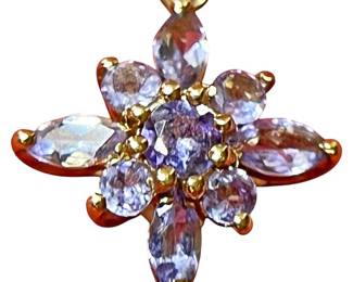 Tanzanite Midas 10K Necklace