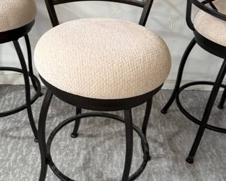 Swivel barstools