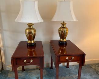 Brass lamps