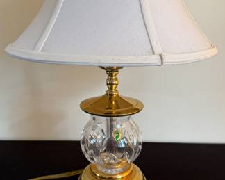 Waterford crystal lamp