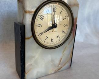 Vintage Seth Thomas marble clock