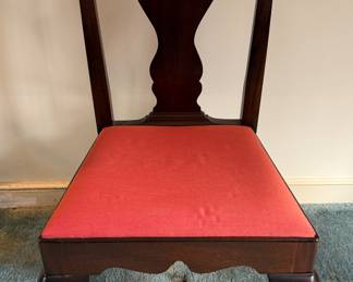 Chippendale style side chair