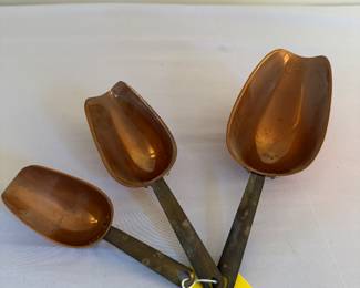 Copper scoops