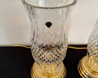 Waterford Hurricane lamps