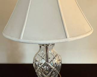 Waterford crystal lamp