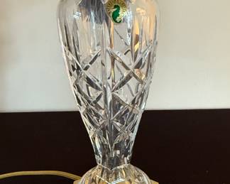 Waterford crystal lamp