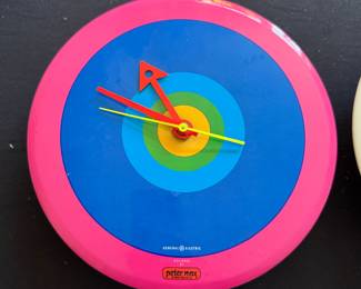 Peter Max clock