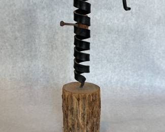 Corkscrew sculpture
