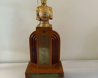 Vintage 1st Place Trophy - New Castle, Delaware - Clean City