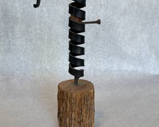 Corkscrew sculpture