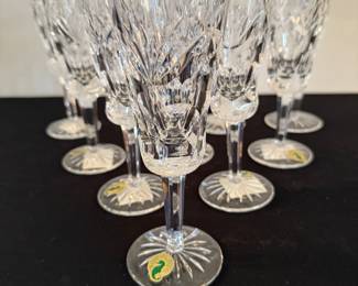 Waterford champagne flutes