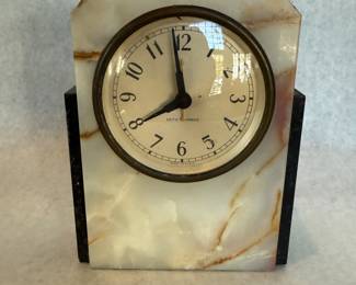 Vintage Seth Thomas marble clock