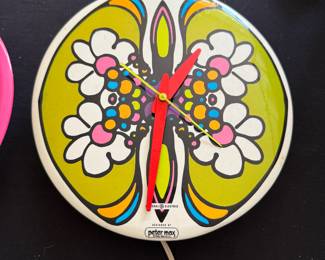 Peter Max clock