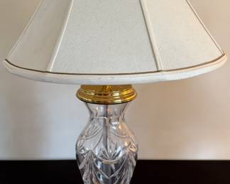 Waterford crystal lamp