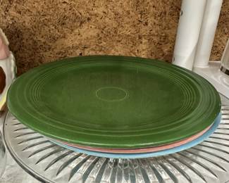 Three Fiesta plates