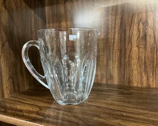 Cristal D'Arques Durand Rambouillet Pattern Pitcher