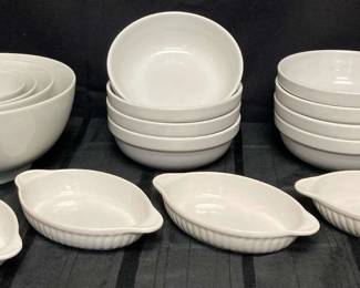 CT679Modern White Bowl Collection