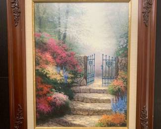 TH029Thomas Kincade, Garden Of Promise