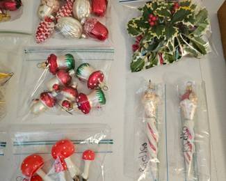 Vintage Ornaments including Radko