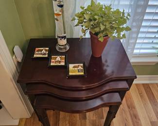 The Bombay Company Nesting Tables in Great Shape