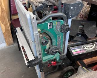 Hitachi Table Saw with Stand