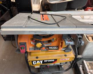 Ridgid Table Saw