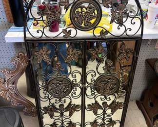 Metal Framed Wall Mirror