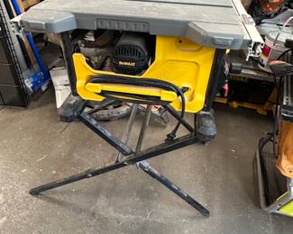 Dewalt Table Saw w Stand