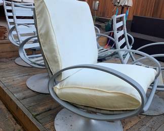 Tropitone Aluminum George Jetsen Patio Chairs - 6
