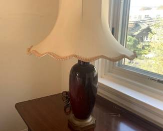 Vintage Table Lamp and Shade