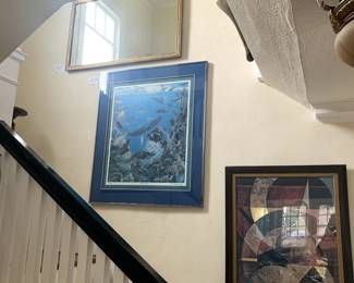 Art and Antique Gilded Mirror