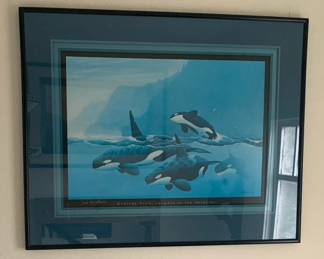 "Orcinus Orca" by Don McMichael Limited Edition Offset Lithograph